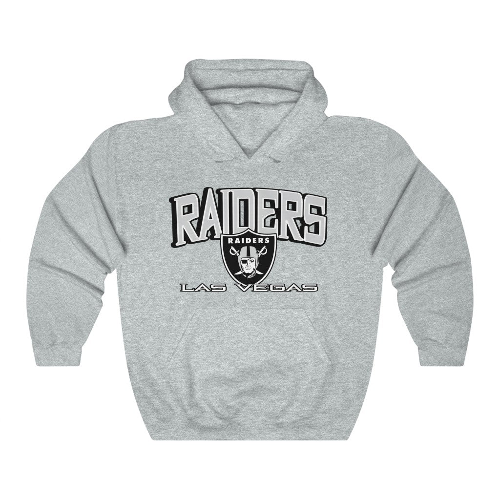 Las Vegas Raiders Vintage 90's NFL Hoodie Sweatshirt Shirt Gifts for Fans - Image 4