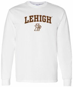 Lehigh Mountain Hawks Arch Logo Shirt Sweatshirt Pullover Hoodie Reprinted Full Color Full Size
