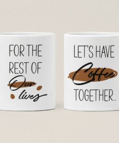Let's Have Coffee Together Mug, Valentine Mug For Him, Coffee Mug Gift For Her For Valentines Day, Ceramic Mug