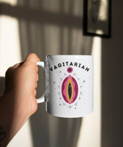 Lgbt Valentines Day Gift, Lesbian Valentines Mug, Vagitarian Coffee Mug, Lesbian Coffee Mug, Lgbt Coffee Cup