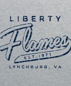 Liberty University Flames Road Trip Script Shirt Sweatshirt Pullover Hoodie Reprinted Full Color Full Size