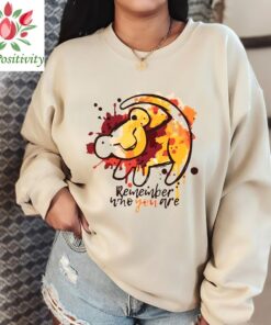 Lion King Disney T-shirt, Disney Simba Shirt, Remember who you are, Disney Lion King Shirt, Disney Gift Shirt, Animal Kingdom Gift Shirt