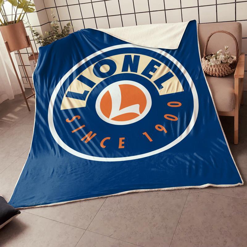 Lionel Corporation Railroad Blanket Bluefink