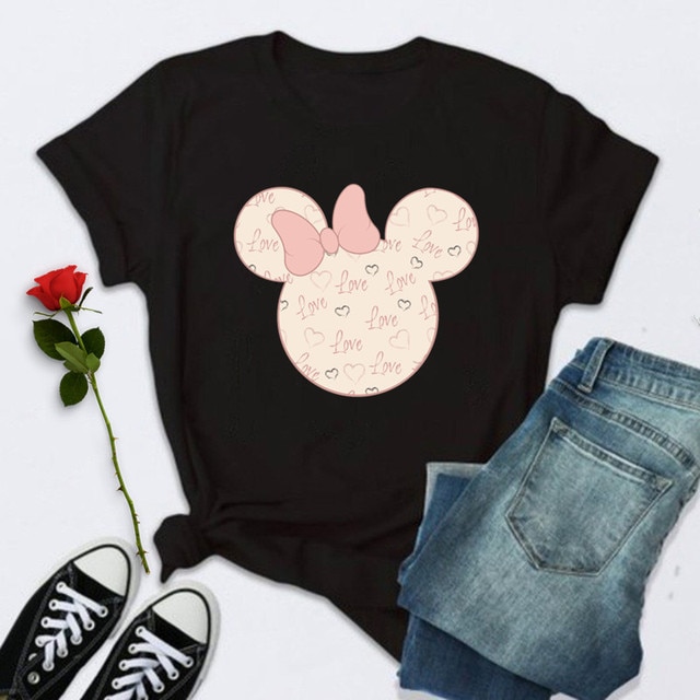 Little Heart Happy Valentines Day Disney Shirt Full Style Unisex T-shirt Family Birthday Gift Adult Kid Toddler Tee