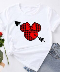 Little Heart Happy Valentines Day Disney Shirt Unisex T-shirt Family Birthday Gift Adult Kid Toddler Tee
