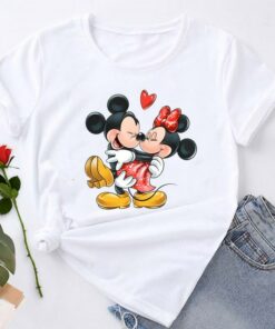 Little Heart Happy Valentines Day Disney Shirt Unisex T-shirt Family Birthday Gift Adult Kid Toddler Tee 3
