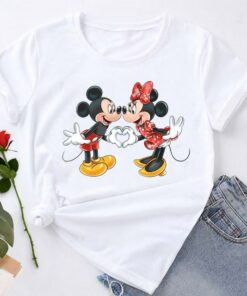 Little Heart Happy Valentines Day Disney Shirt Unisex T-shirt Family Birthday Gift Adult Kid Toddler Tee 4