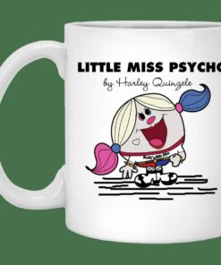 Little Miss Psycho Mug Gifts for Friends, Gifts for Valentine Day, Coulpe Gifts