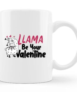 Llama Valentine Mug, Llama Valentine Gift, Valentines Day Mug, Valentines Mug, Valentines Party, Llama Mug, Alpaca Mug
