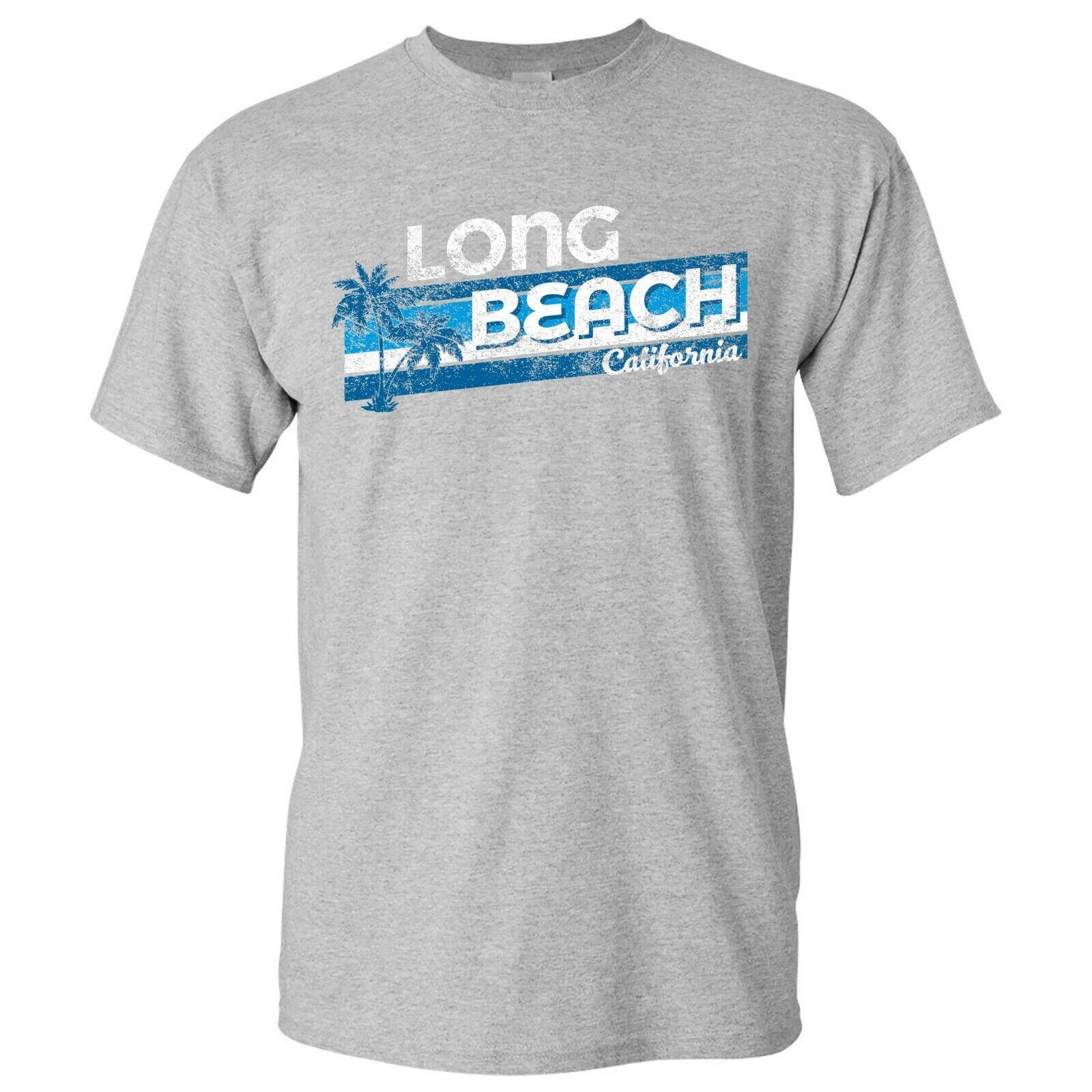 Long Beach Retro Resort - Vacation Holiday Summer Shirt Sweatshirt Pullover Hoodie Reprinted Full Color Full Size