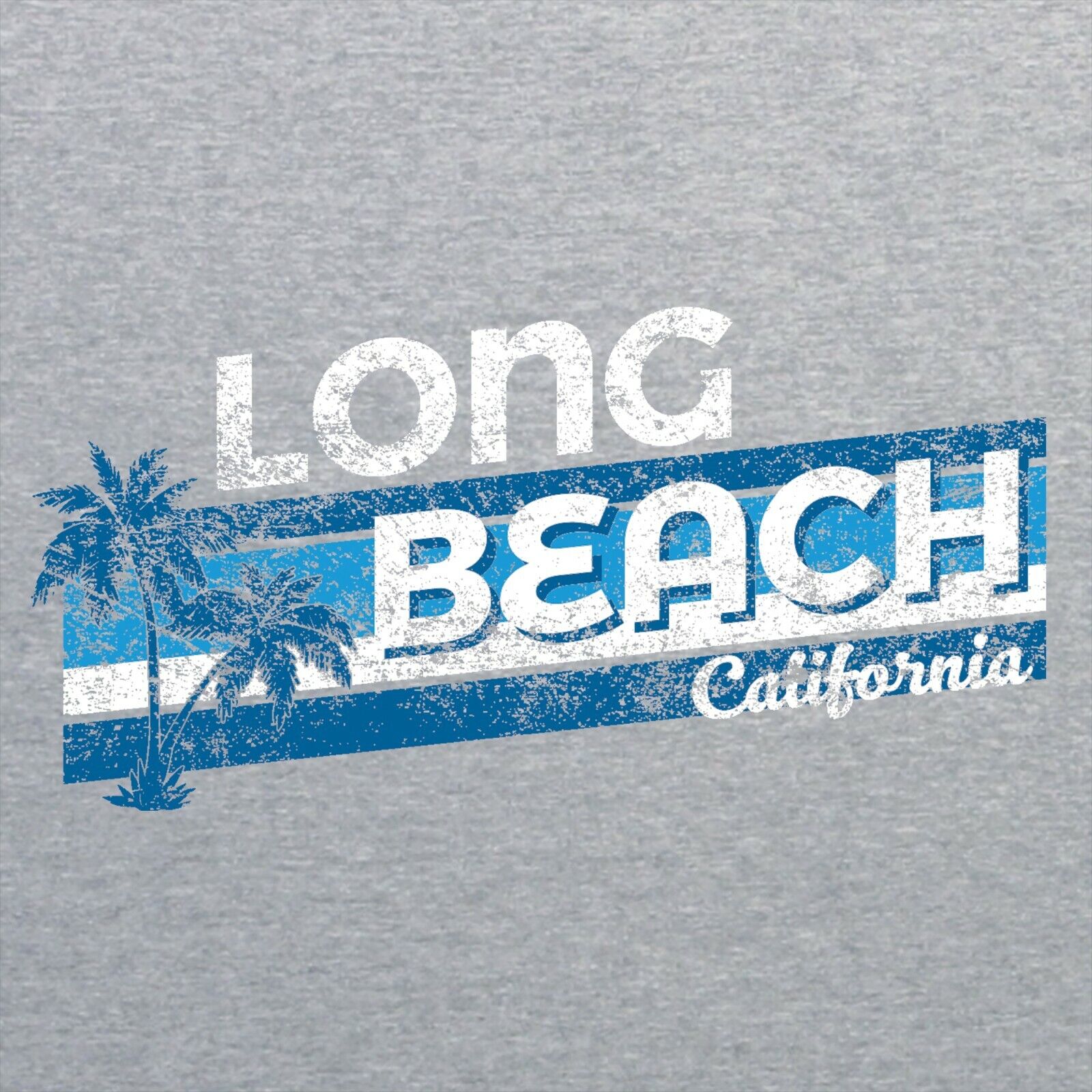Long Beach Retro Resort - Vacation Holiday Summer Shirt Sweatshirt Pullover Hoodie Reprinted Full Color Full Size