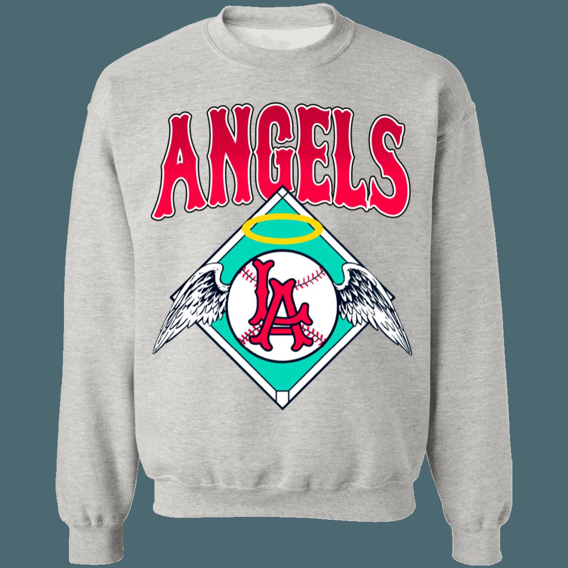 Los Angeles Angels Vintage MLB Crewneck Sweatshirt Hoodie Shirt - Image 4