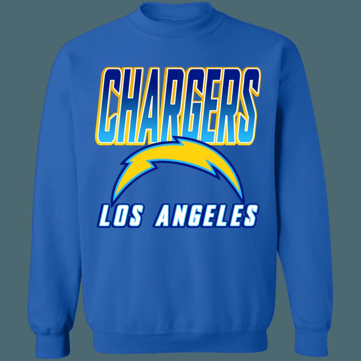 Los Angeles Chargers Retro NFL Crewneck Sweatshirt Hoodie Shirt Gifts for Fans