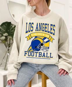 Los Angeles Football Team Sweatshirt, Retro Los Angeles Football Crewneck Sweatshirt, American Football Fan, NFL Shirt