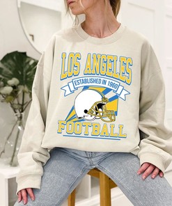 Los Angeles Football Team Sweatshirt,  Retro Los Angeles Football Crewneck Sweatshirt, American Football Fan, NFL Shirt