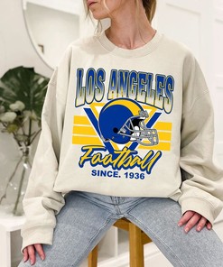 Los Angeles Football Team Sweatshirt, Vintage Los Angeles Football Crewneck Sweatshirt, American Football Fan, NFL Shirt