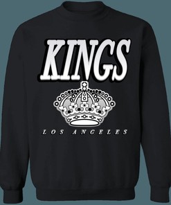 Los Angeles Kings 1960's Vintage NHL Crewneck Sweatshirt Hoodie Shirt Gifts for Fans