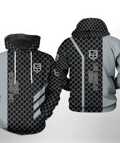Los Angeles Kings Nhl 3D All Over Print Zip Up Hoodie Option