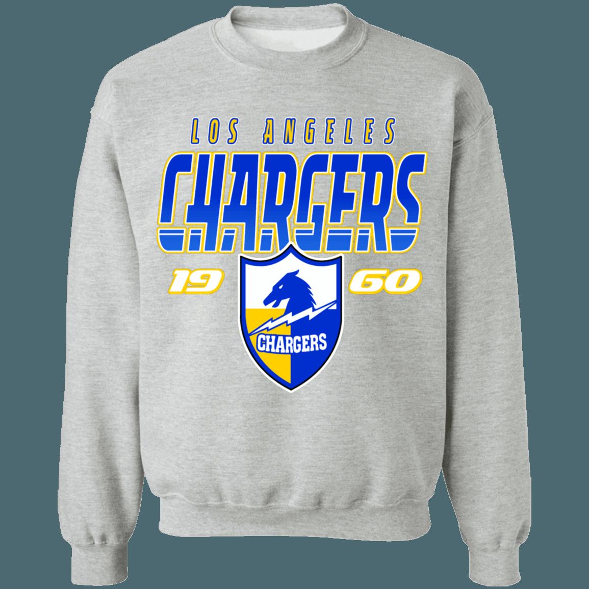 Los Angeles LA Chargers Vintage NFL Crewneck Sweatshirt Hoodie Shirt Gifts for Fans - Image 3