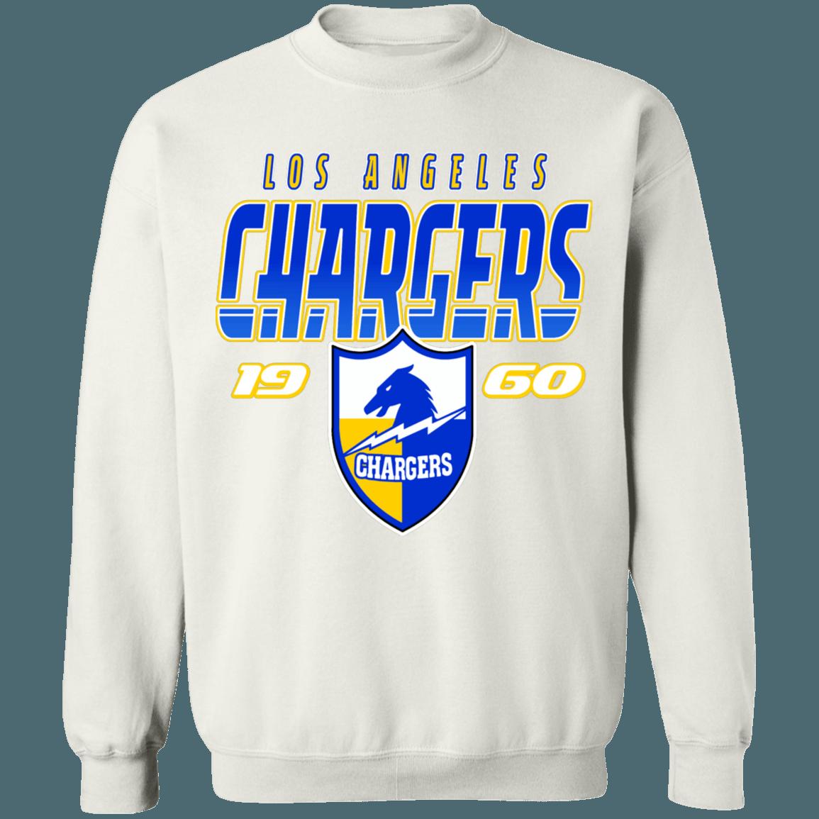 Los Angeles LA Chargers Vintage NFL Crewneck Sweatshirt Hoodie Shirt Gifts for Fans - Image 4