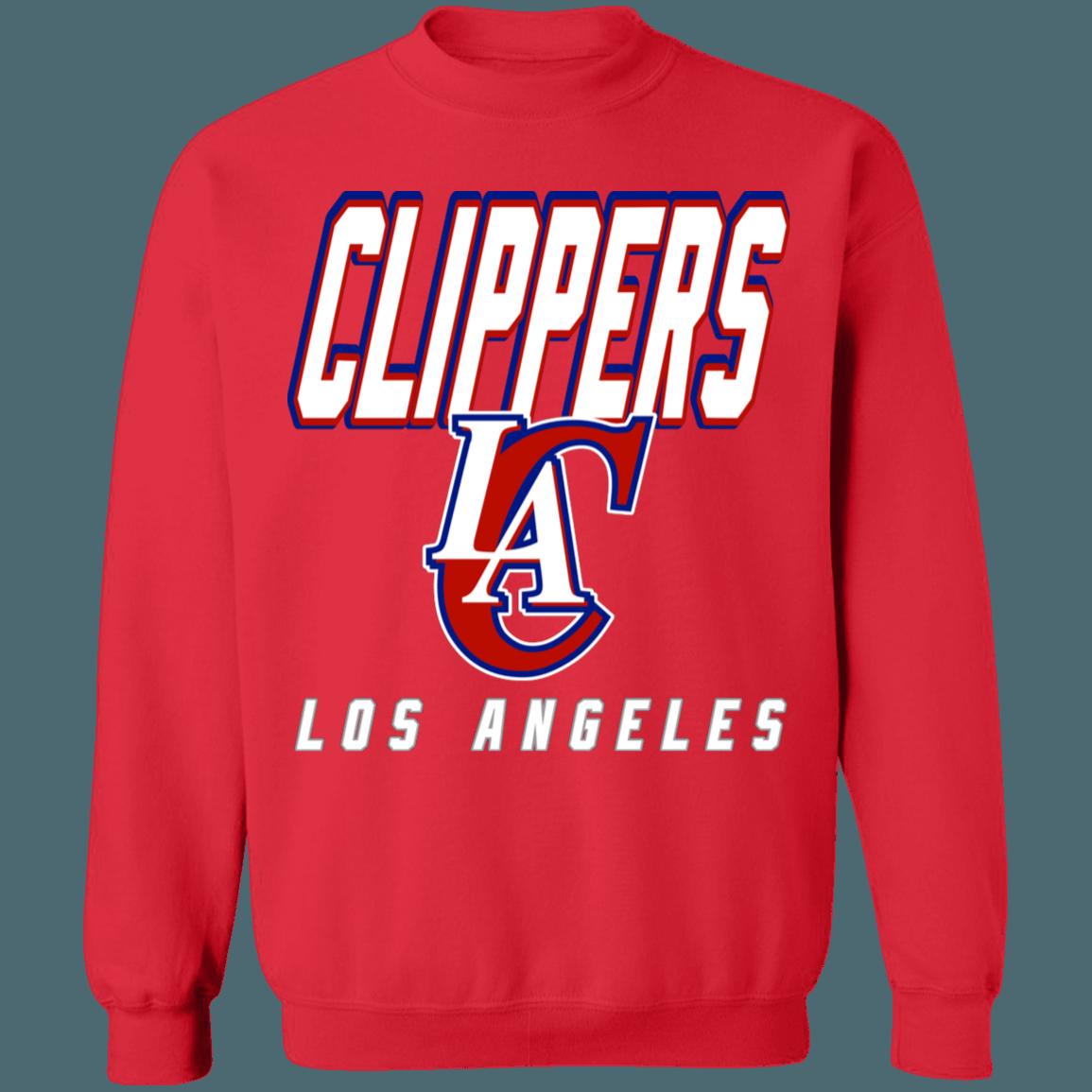 Los Angeles LA Clippers Vintage NBA Crewneck Sweatshirt Hoodie Shirt Gifts for Fans