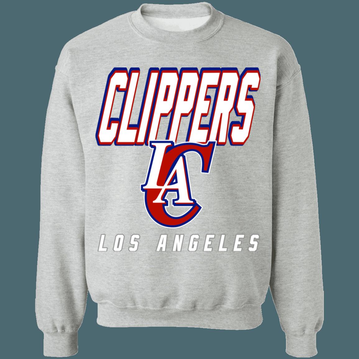 Los Angeles LA Clippers Vintage NBA Crewneck Sweatshirt Hoodie Shirt Gifts for Fans - Image 3