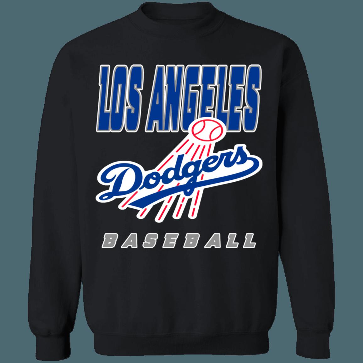 Los Angeles LA Dodgers 1990's Retro MLB Crewneck Sweatshirt Hoodie Shirt Gifts for Fans