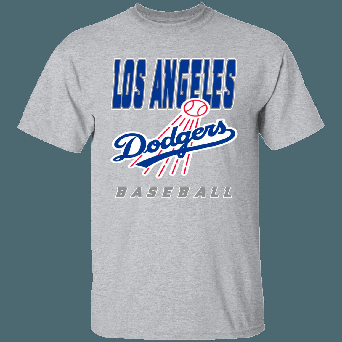 Los Angeles LA Dodgers 1990's Retro MLB T-Shirt Sweatshirt Hoodie Gifts for Fans - Image 2
