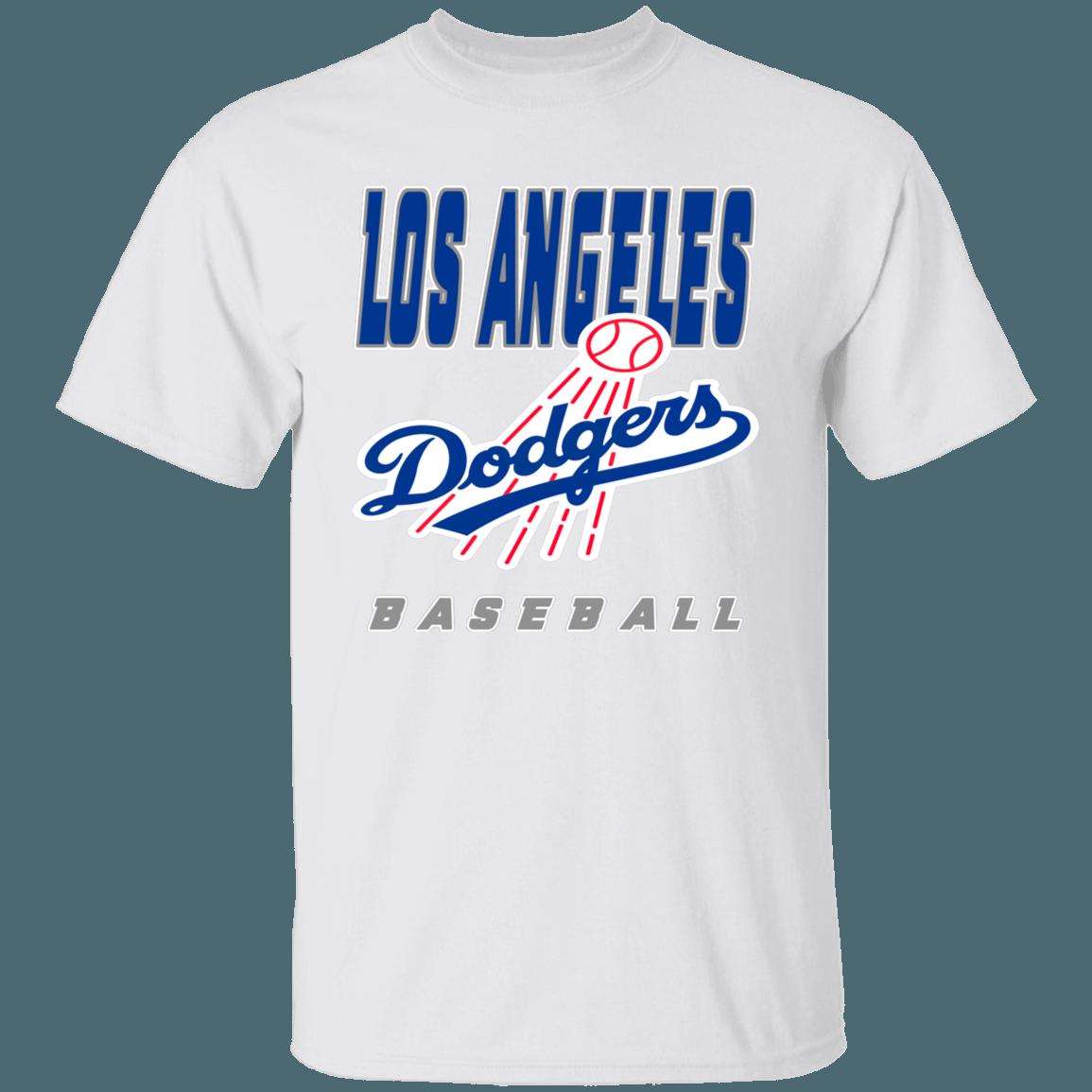 Los Angeles LA Dodgers 1990's Retro MLB T-Shirt Sweatshirt Hoodie Gifts for Fans - Image 4