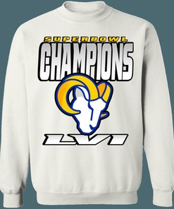 Los Angeles Rams 2022 Super Bowl LVI Champions NFL Sweatshirt