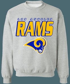 Los Angeles Rams Vintage NFL Crewneck Sweatshirt Hoodie Shirt Gifts for Fans