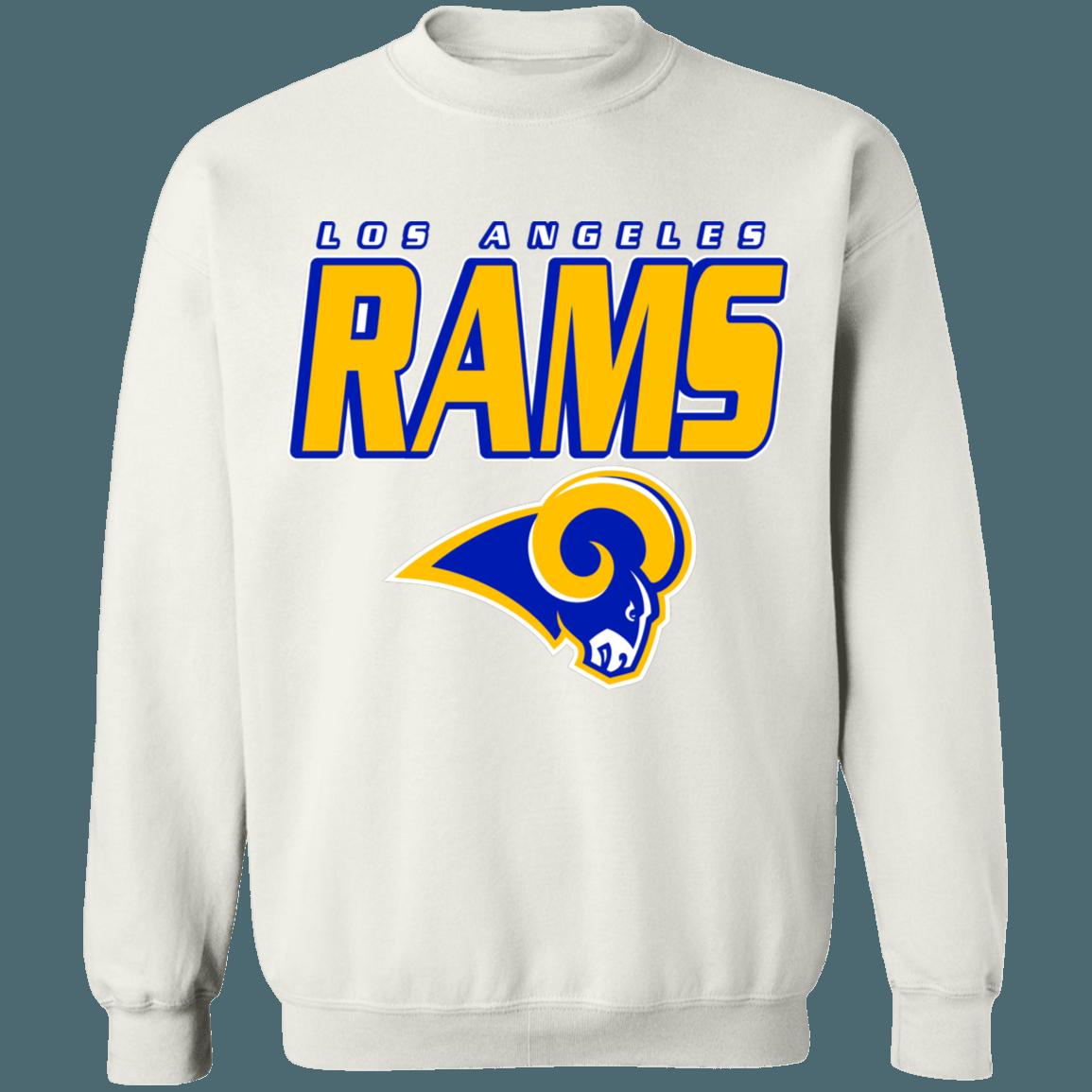 Los Angeles Rams Vintage NFL Crewneck Sweatshirt Hoodie Shirt Gifts for Fans - Image 2