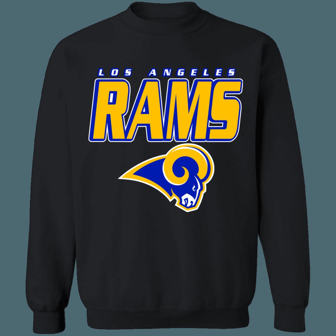Los Angeles Rams Vintage NFL Crewneck Sweatshirt Hoodie Shirt Gifts for Fans - Image 3