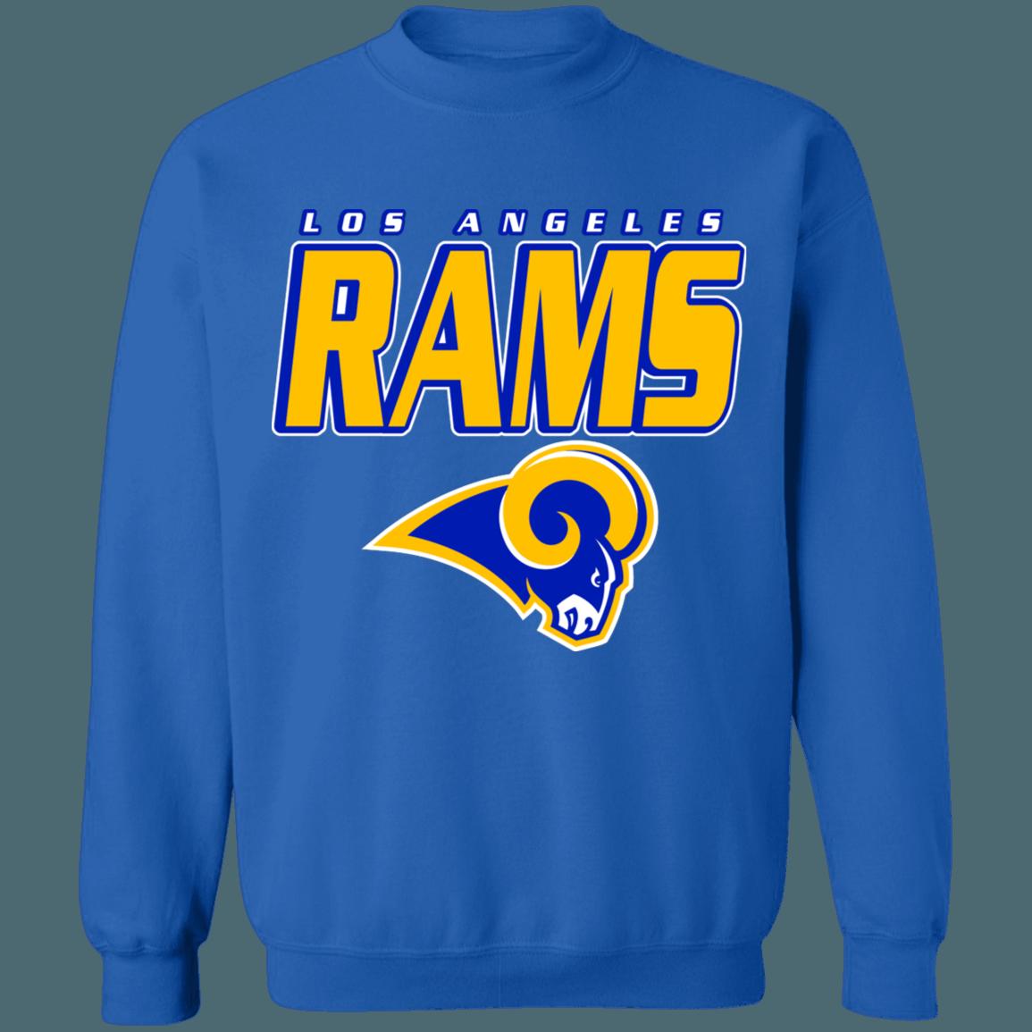 Los Angeles Rams Vintage NFL Crewneck Sweatshirt Hoodie Shirt Gifts for Fans - Image 4