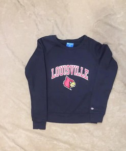 Louisville Cardinals Champion T-Shirt Sweatshirt Pullover Hoodie Reprinted Full Color Full Size Gift For NCAA Fans