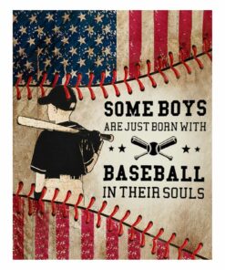 Love Baseball Blanket