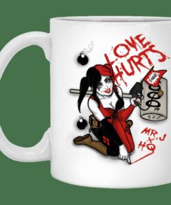Love Hurts Mug Gifts for Friends, Gifts for Valentine Day, Coulpe Gifts
