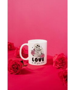 Love Is All You Need Valentine's Day Mug, Valentine's Day Gift, St, Valentine's Day