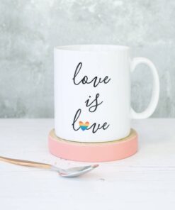 Love Is Love, Lgbt Gift, Love Is Love Mug, Valentines Mug, Love Is Love Gift, Lgbt Valentines, Lesbian Gift