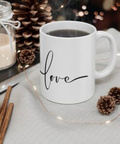 Love Mug, Love Cup, Christian Mug, Coffee Mug, Inspirational Gift, Tea Cup
