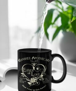 Love Potion Mug, Witch Mug, Witchy Mug, Kitchen Witch Mug, Valentine Mug, Valentines Day Gift