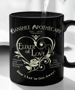 Love Potion Mug, Witch Mug, Witchy Mug, Kitchen Witch Mug, Valentine Mug, Valentines Day Gift