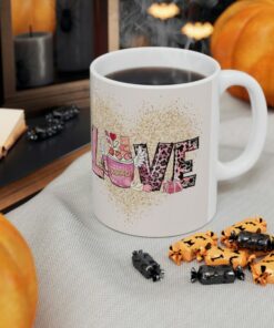 Love Xoxo Xoxo Coffee Mug Coffee Is My Valentine, Valentine Mug, Valentine Ceramic Mug