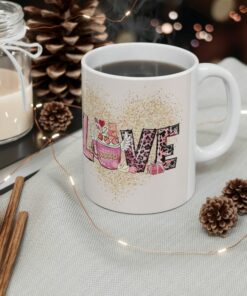 Love Xoxo Xoxo Coffee Mug Coffee Is My Valentine, Valentine Mug, Valentine Ceramic Mug