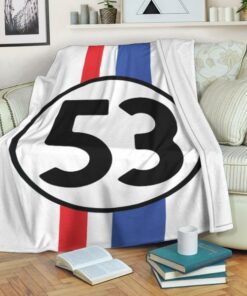 Lovebug Blanket The Love Bug Herbie Beetle Blanket