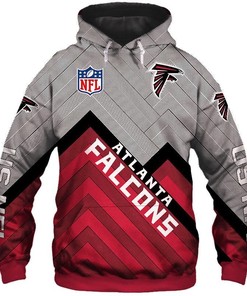 Lowest Price Nfl Atlanta Falcons 3D All Over Printed Hoodie, Zip Up Hoodie