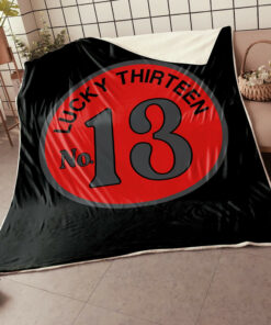 Lucky 13 Kustom Kulture Hot Rod Blanket