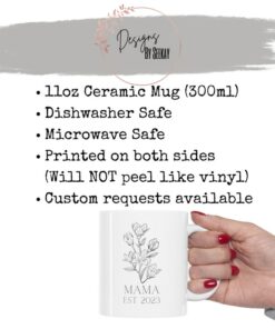 Mama Coffee Mug 2023 Ceramic Mug New Mom Mum Gift Mothers Day 2023 New Mama Gift