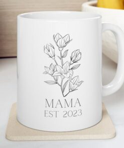 Mama Coffee Mug 2023 Ceramic Mug New Mom Mum Gift Mothers Day 2023 New Mama Gift