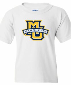 Marquette Golden Eagles Primary Logo Shirt Sweatshirt Pullover Hoodie Reprinted Full Color Full Size